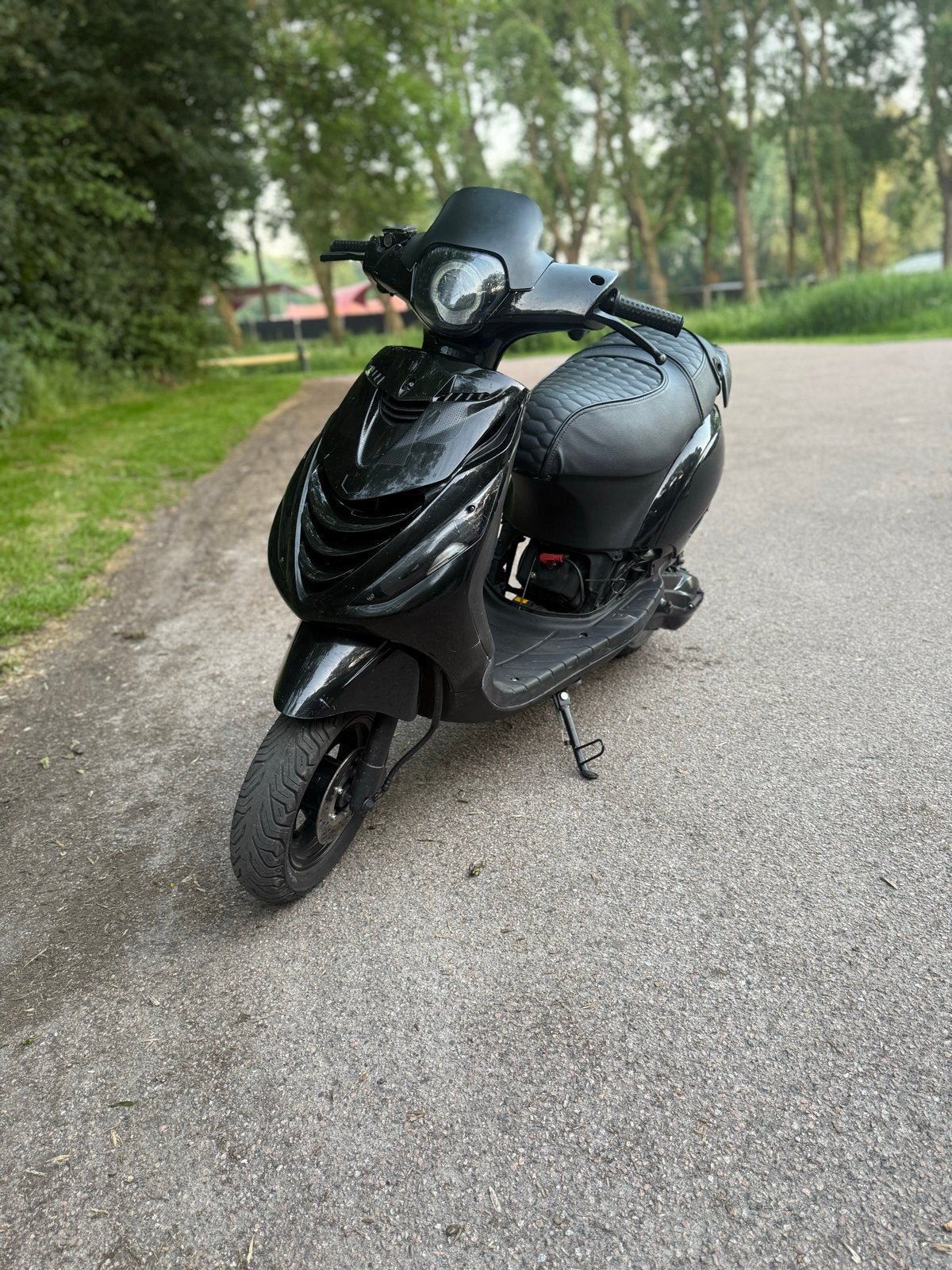 Zwarte Piaggio Zip 172cc, Ophalen of Verzenden, Gebruikt, Tweetakt