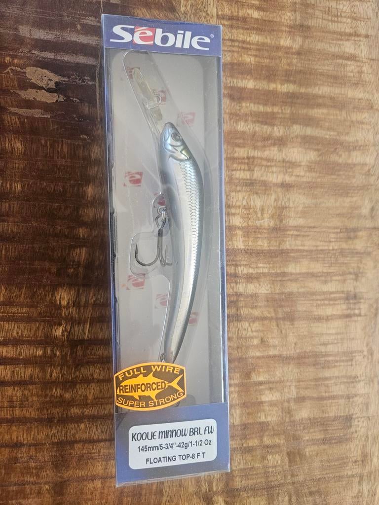 Sebile Koolie Minnow BRL 145mm, Ophalen of Verzenden