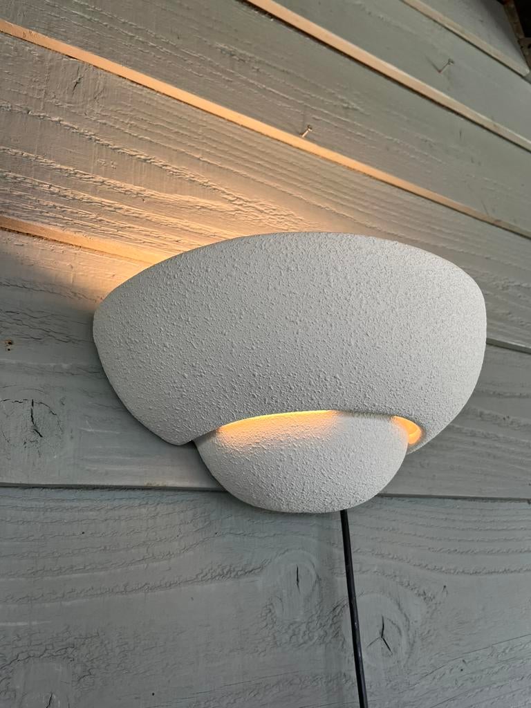 Vintage keramische IKEA V9704 wandlamp, Ophalen of Verzenden, Gebruikt, Overige materialen, Wabi sabi mid century ikea vintage jaren 80