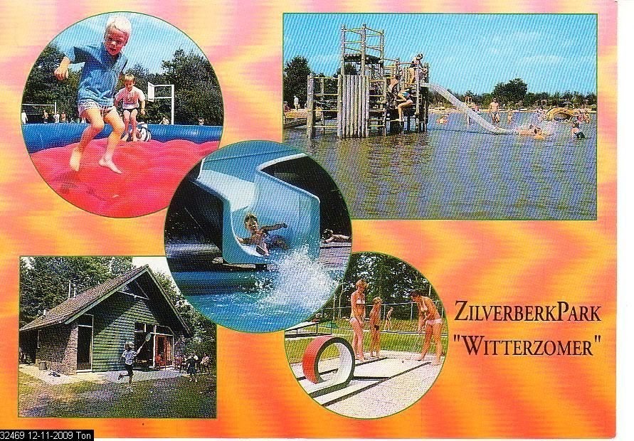 Ansichtkaart 	Assen	Witterzomer	Vakantiecentrum	5-luik, Verzenden, 1960 tot 1980, Gelopen, Drenthe