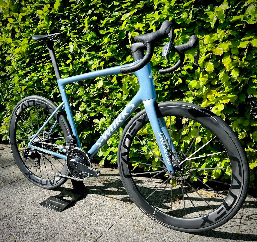 Sworks Tarmac SL8 61 Sram Force 12s E1 PWM Disc, Carbon, Heren, Zo goed als nieuw, 57 tot 61 cm