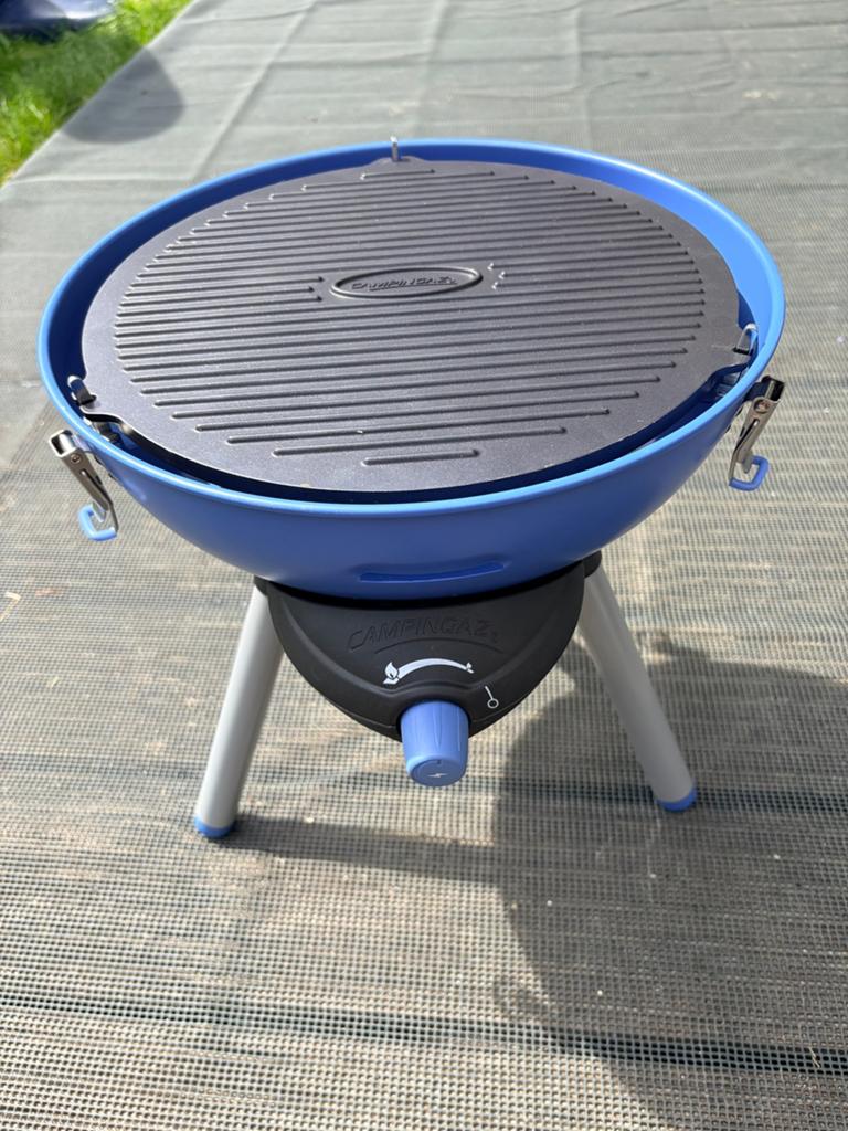 Campingaz Party Grill 200 - Compleet en Zo Goed als Nieuw, Ophalen, Zo goed als nieuw