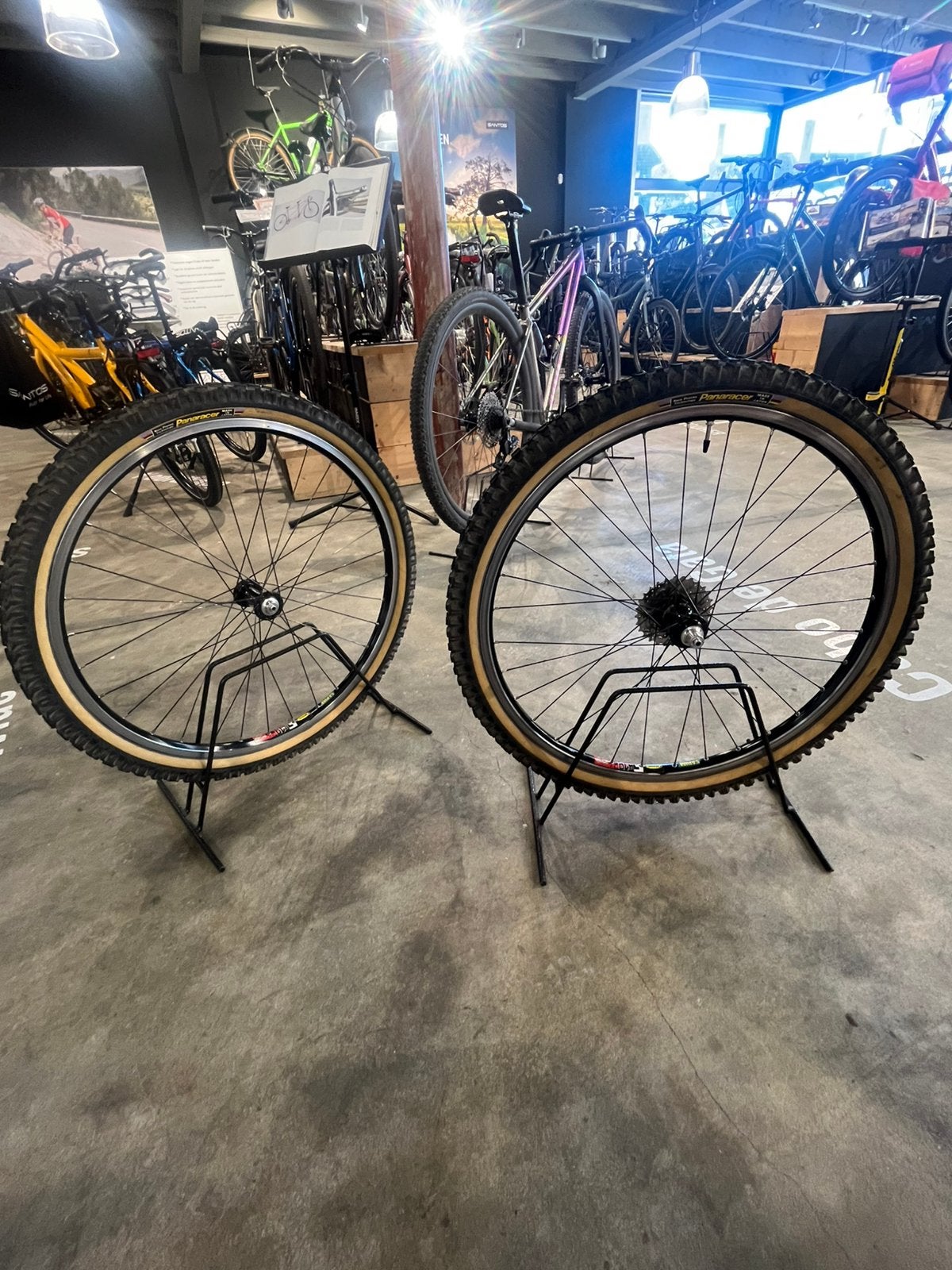 Retro Chris King wielset, 26 inch, velgremvelgen, 32 spaaks., Fietsen en Brommers, Zo goed als nieuw, Aluminium, Mountainbike