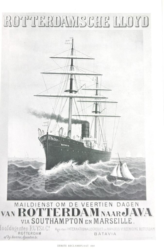1933, BOEK ROTTERDAMSCHE LLOYD, WILLEM RUYS., Ophalen of Verzenden, Gebruikt, Boek of Tijdschrift