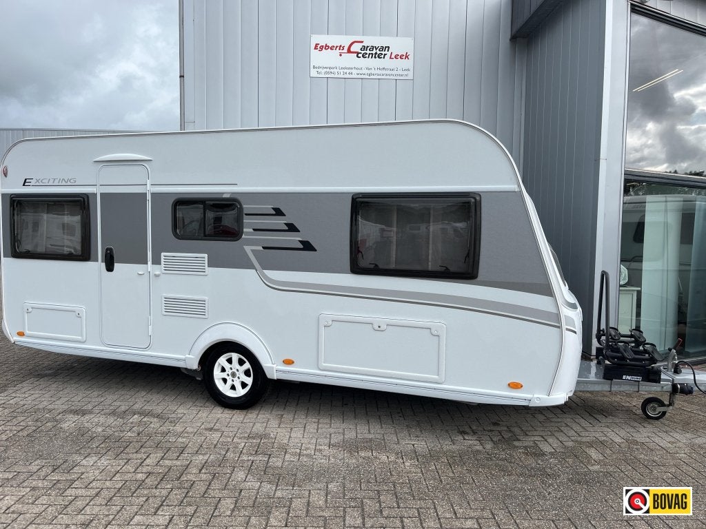 Eriba Exciting 471 Voortent / mover, Caravans en Kamperen, Schokbreker, Rondzit, Bedrijf, Eriba