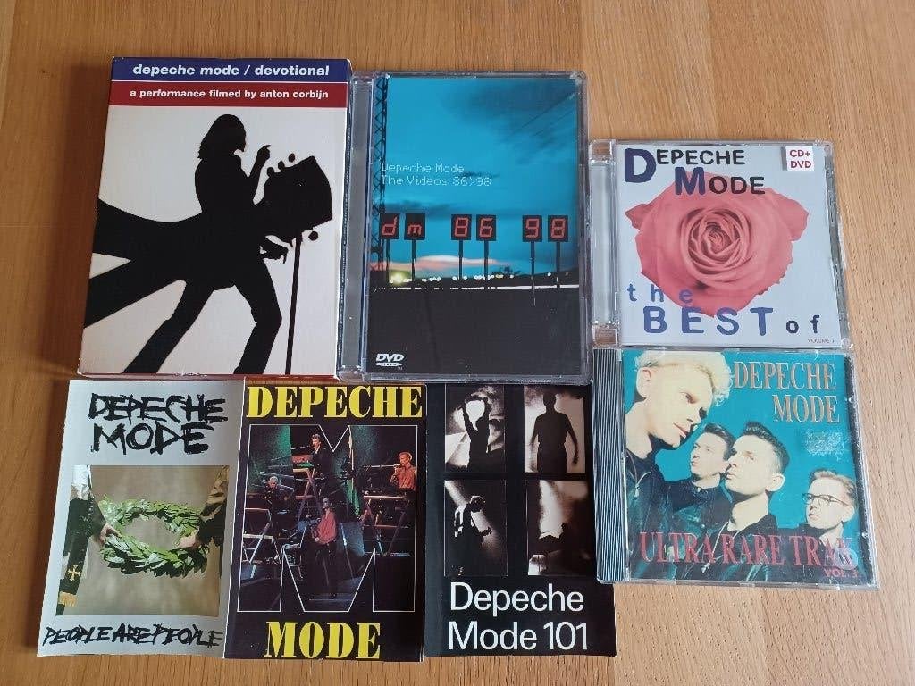 depeche-mode cd-dvd collectie., Ophalen of Verzenden
