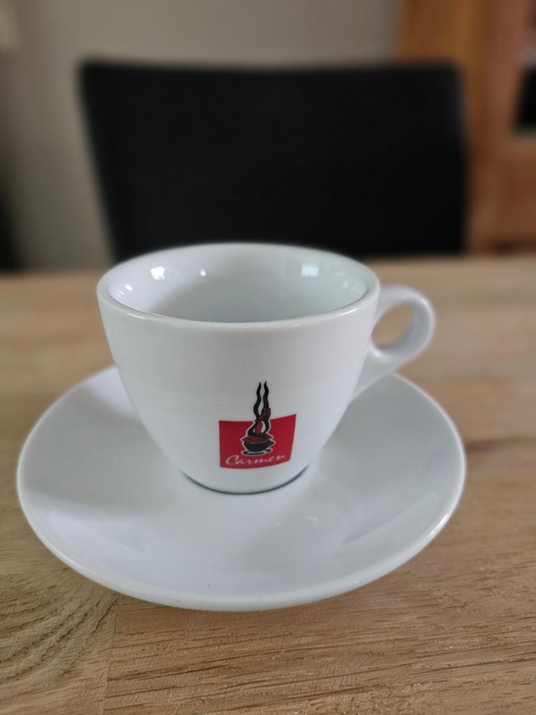 CARMEM kopjes voor capicino 17 stuk, Ophalen of Verzenden, Overige stijlen, Kop(pen) en/of Schotel(s)