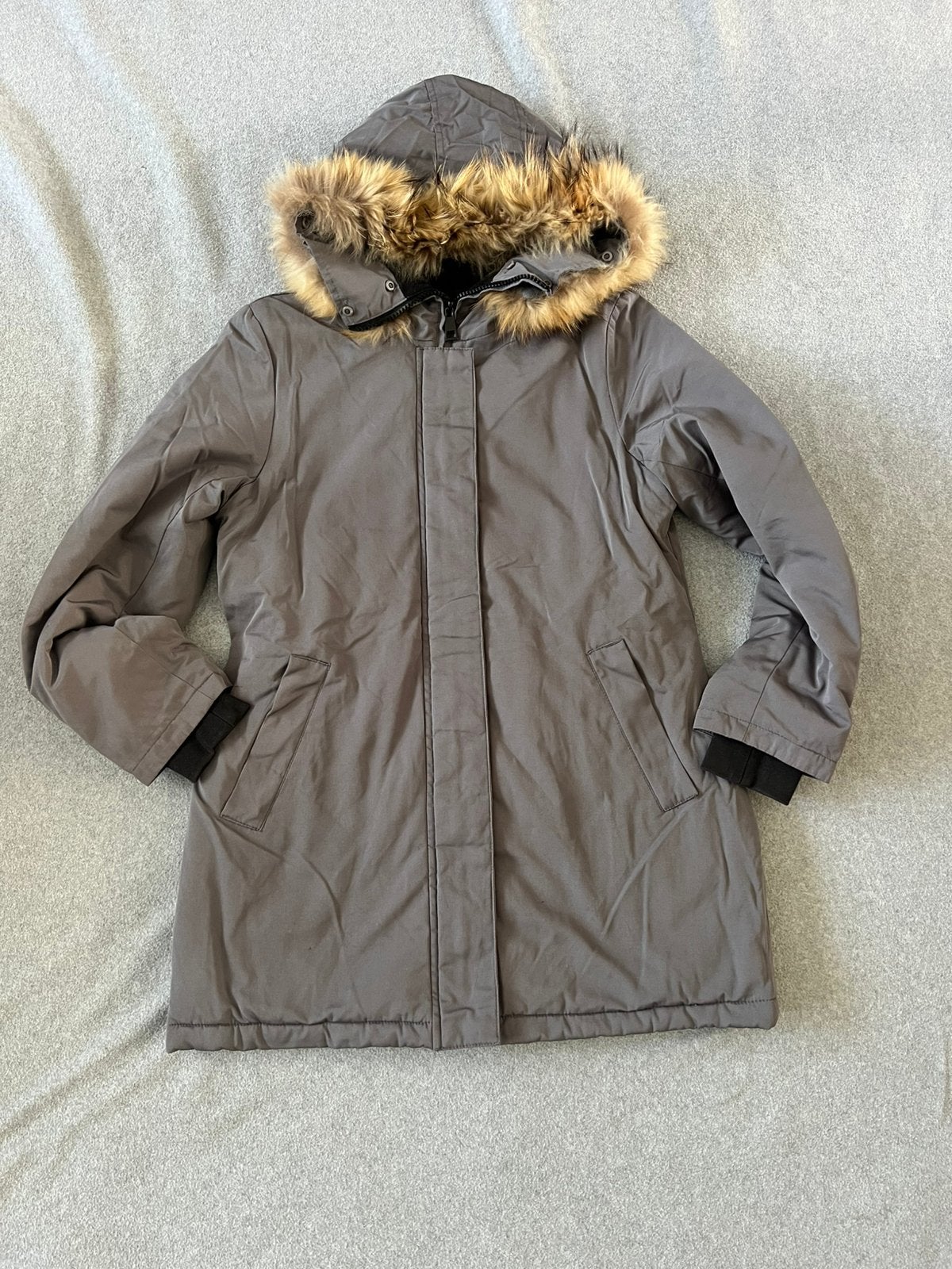 Maat M winterjas , Redial, Kleding | Dames, Ophalen of Verzenden, Zo goed als nieuw, Maat 38/40 (M), Grijs