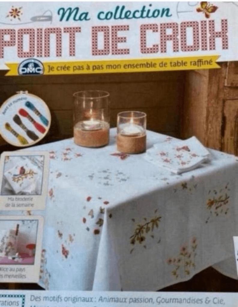 BORDUURPATRONEN Ma collection Point de Croix 3 x, Verzenden, Zo goed als nieuw, Handborduren, Patroon