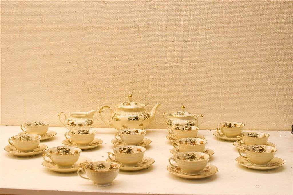 30 delig Mosa porseleinen koffie servies 47141, Huis en Inrichting, Gebruikt, Ophalen of Verzenden, Bord(en), Overige stijlen