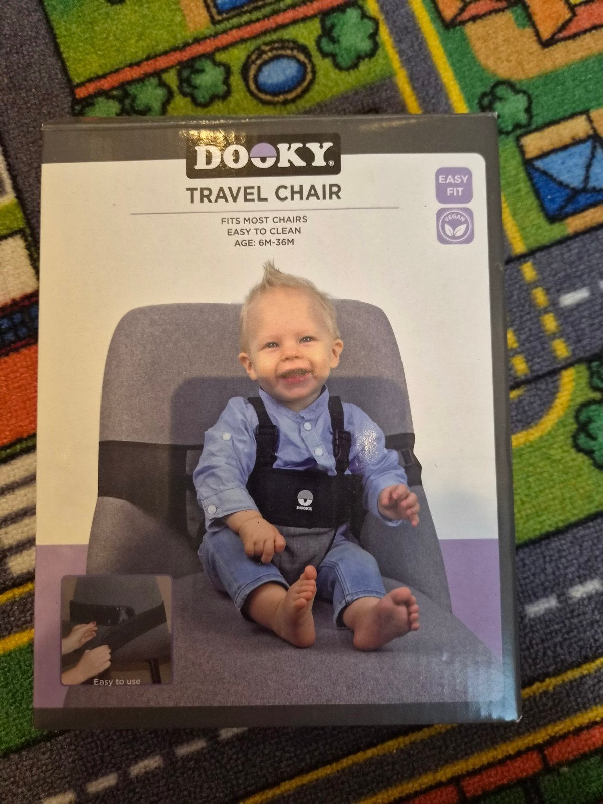 Dooky Travel Chair - Draagbare kinderstoel (6-36 maanden), Ophalen of Verzenden, Zo goed als nieuw, Overige typen, Gordel(s)