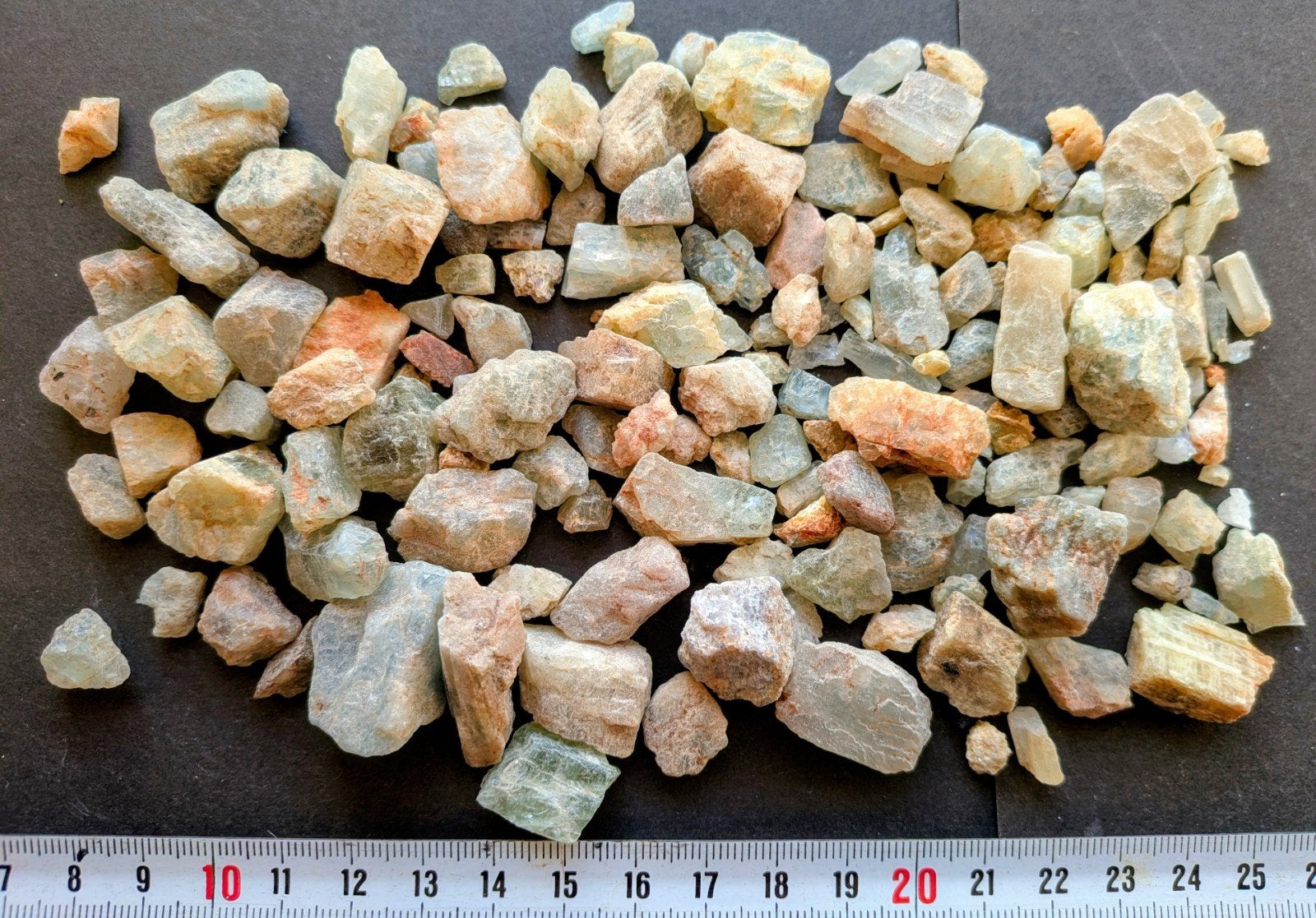 Beriel Beril Beryl ruw Malawi, Verzenden, Mineraal