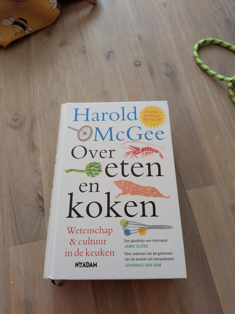 Harold McGee Over eten en koken, Boeken, Ophalen of Verzenden, Gelezen, Harold McGee