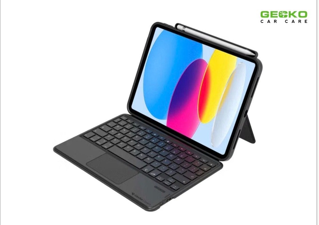 Gecko Covers V10KC61 Toetsenbordhoes voor iPad 10.9, Computers en Software, 10 inch, Overige modellen, Zwart, Nieuw
