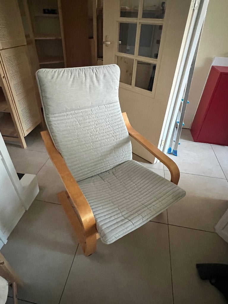 Ikea Poang, Ophalen, Gebruikt, Hout, Minder dan 50 cm