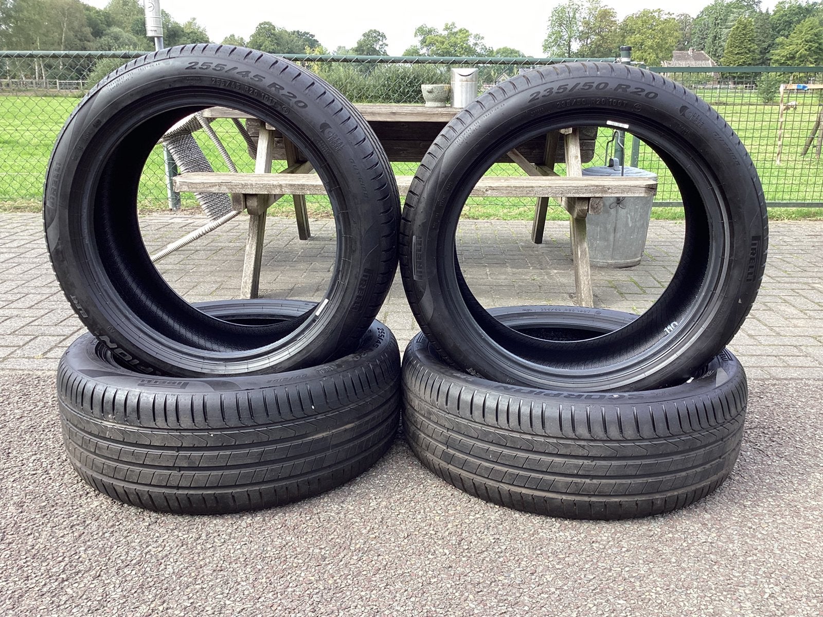20” breedset Pirelli banden 255-45-20/235-50-20 nieuw, Nieuw, Ophalen of Verzenden, 235 mm, Band(en)
