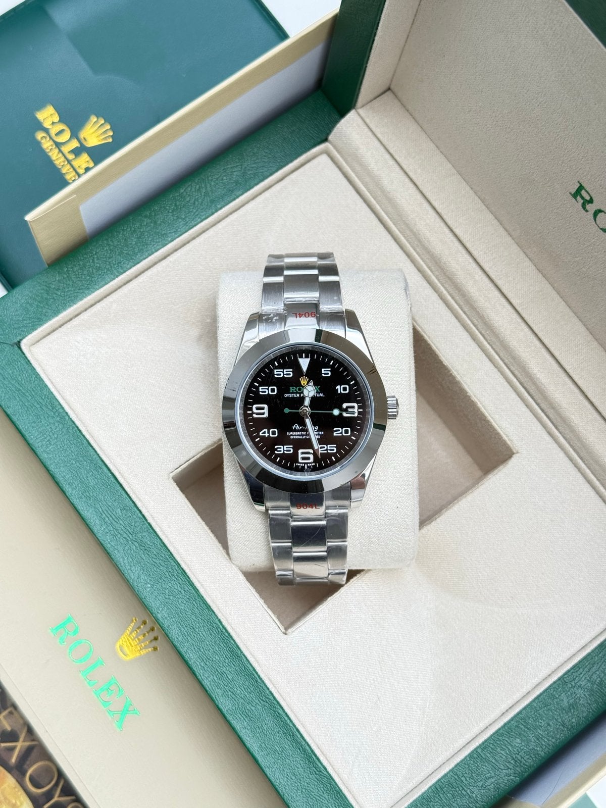 Rolex Air-King 116900, Staal, Polshorloge, Nieuw, Ophalen of Verzenden