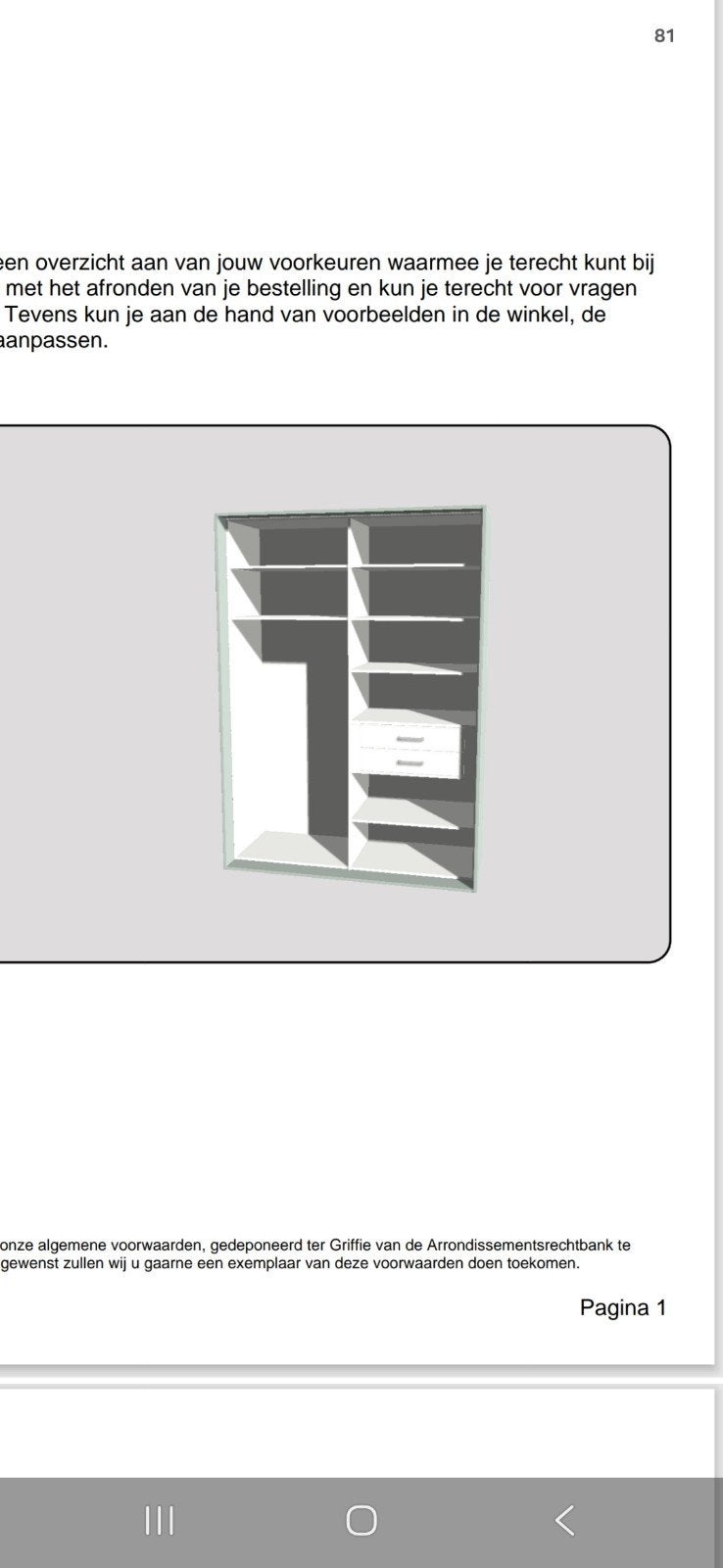 Skantrea kledingkast op maat - 2 kasten, 4 extra panelen, 200 cm of meer, 150 tot 200 cm, Nieuw, Modern, op maat gemaakt