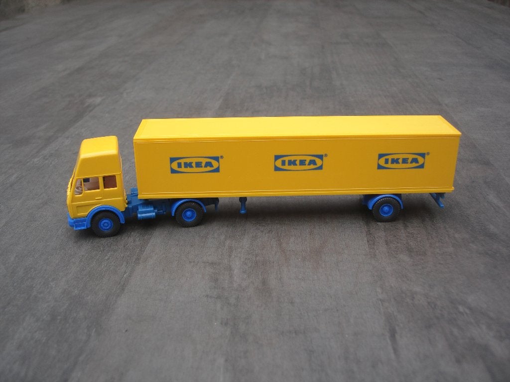 MB combinatie Ikea, Wiking H0, Hobby en Vrije tijd, Ophalen of Verzenden, Nieuw, Bus of Vrachtwagen, Wiking