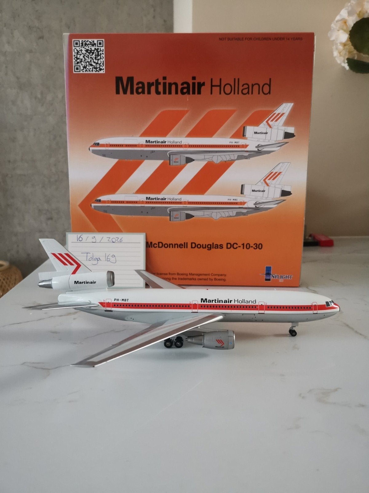 Martinair DC-10-30 Inflight200 1:200 IFDC100513B Reg. PH-MBT, Hobby en Vrije tijd, Overige merken, 1:200 of kleiner, Nieuw, Ophalen of Verzenden