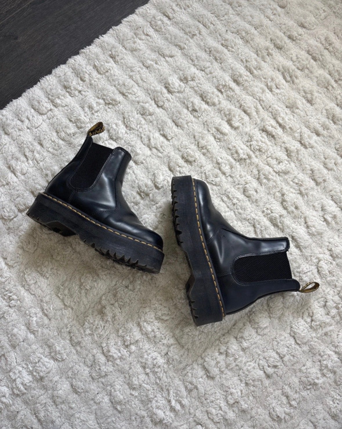 Dr. Martens 2976 Quad Chelsea Boots - Maat 38, Ophalen of Verzenden, Zo goed als nieuw, Zwart, Lage of Enkellaarzen