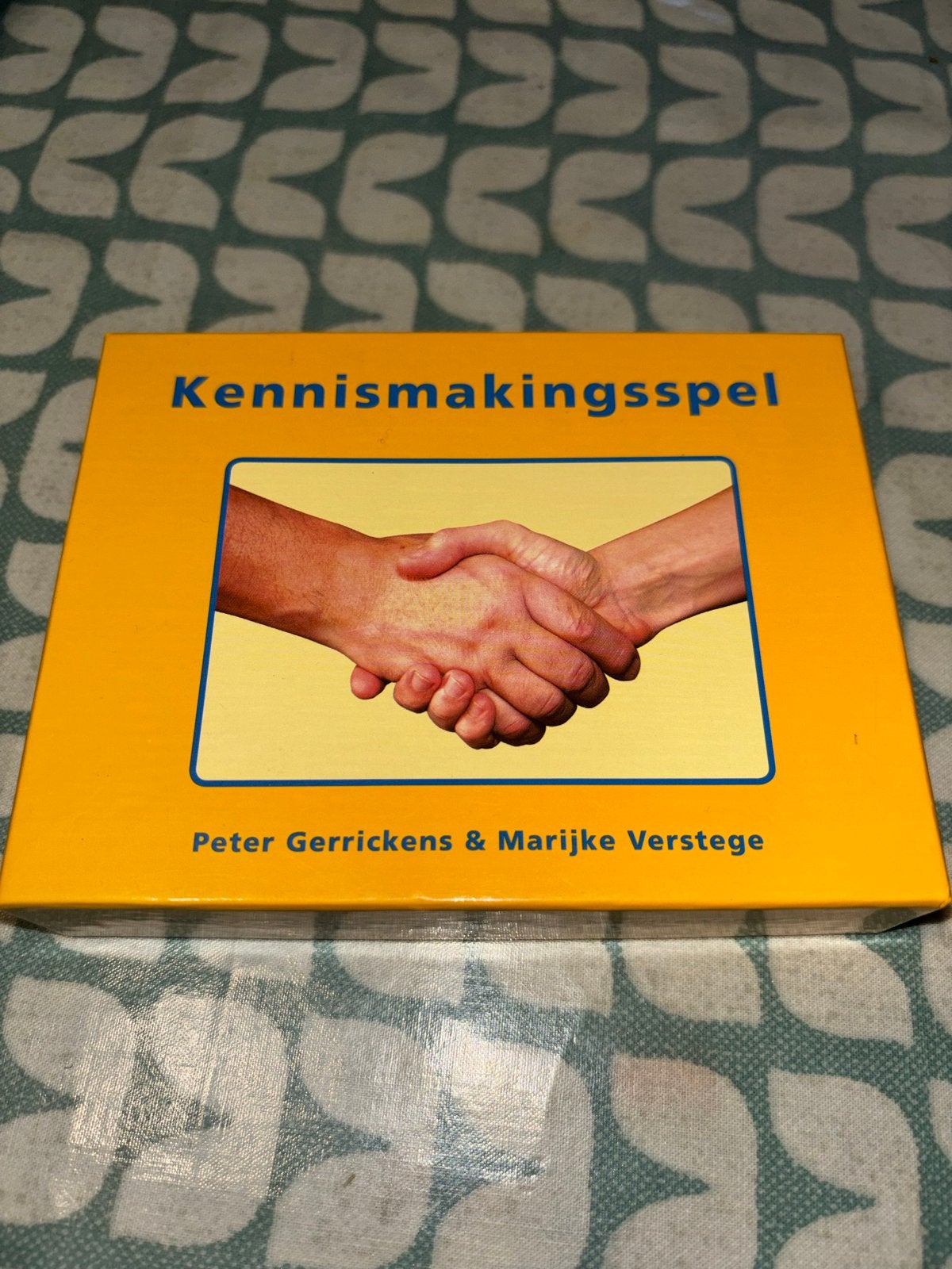 Kennismakingsspel van Peter Gerrickens & Marijke Verstege, Ophalen of Verzenden, Zo goed als nieuw, Overige onderwerpen