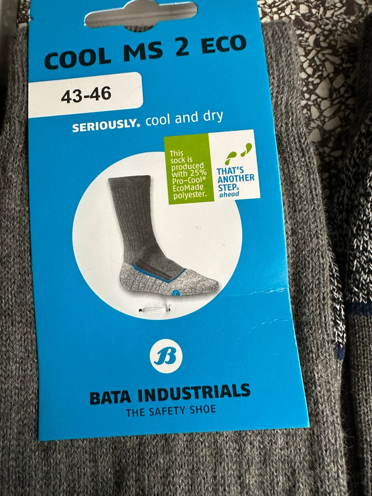 Bata Industrials COOL MS 2 ECO Sokken Maat 43-46, Kleding | Heren, Ophalen of Verzenden, Nieuw, Maat 43 t/m 46, Overige kleuren