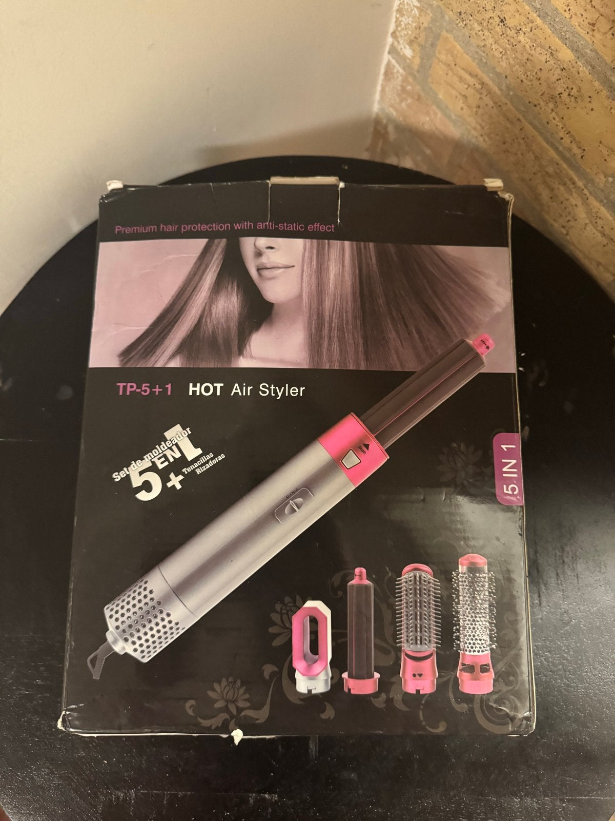 TP-5+1 Hot Air Styler 5-in-1 Haarstyling Set, Verzenden, Zo goed als nieuw, Haarverzorging