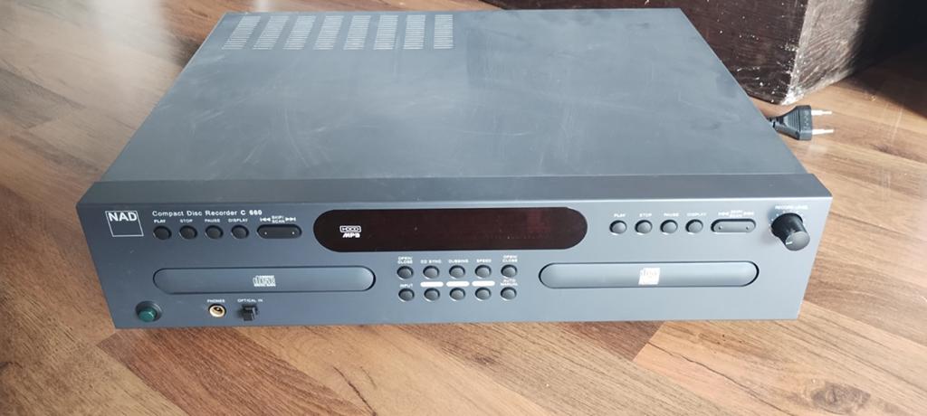NAD C660 Compact Disc Recorder - CD-speler en -brander, Verzenden, Gebruikt, Overige merken