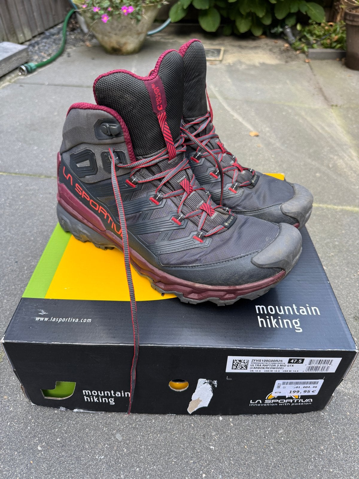 La Sportiva Raptor III Mid GTX 47,5 - Zo goed als nieuw, Ophalen of Verzenden, Zo goed als nieuw, Schoenen