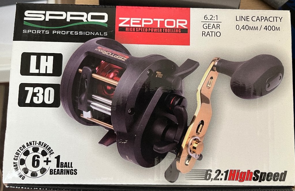 Spro Zeptor LH 730, Watersport en Boten, Hengelsport | Roofvissen, Ophalen of Verzenden, Nieuw, Molen