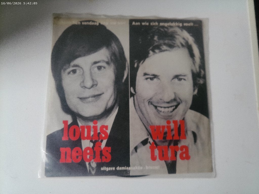 Louis Neefs / Will Tura, Fotohoes, Ophalen of Verzenden, Gebruikt, Nederlandstalig