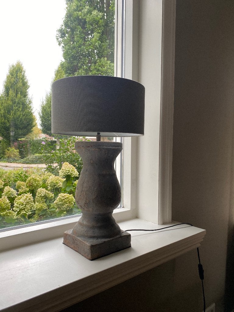 Landelijke lamp / schemerlamp, Huis en Inrichting, Ophalen, Zo goed als nieuw, Schemerlamp, Landelijk
