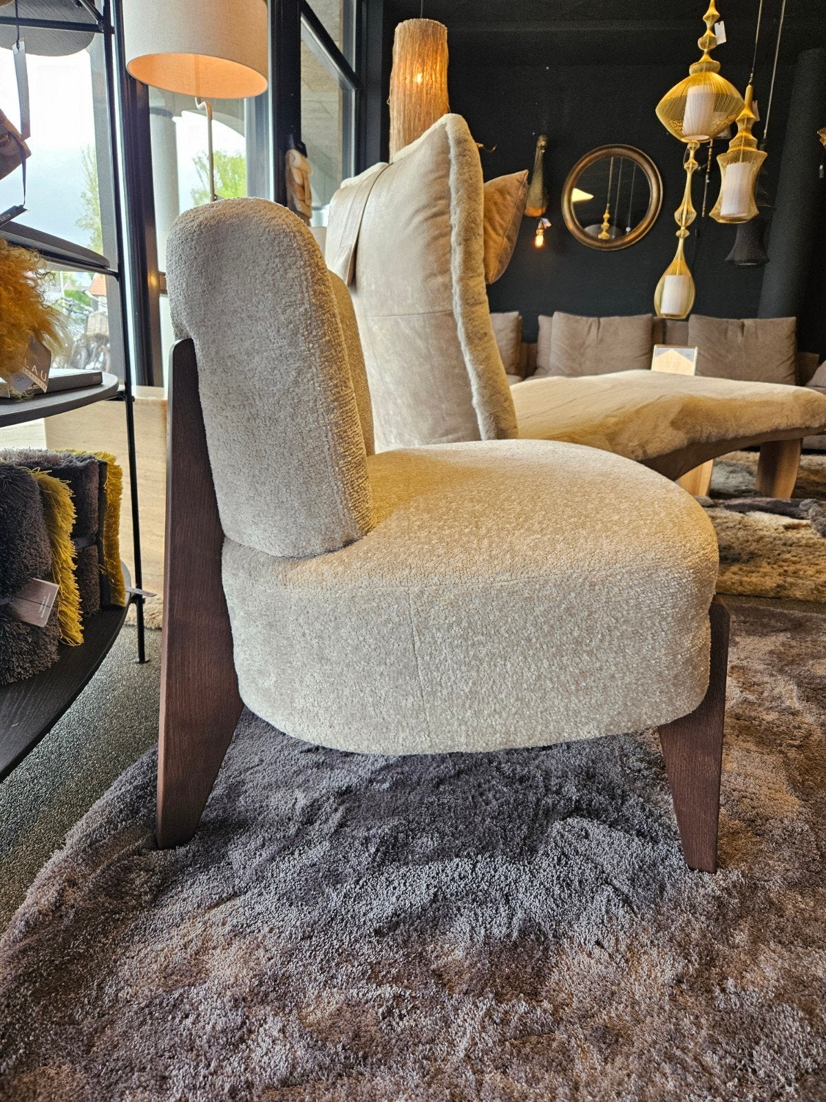 Stoel fauteuil AZUL PASSE-PARTOUT, Verzenden, Zo goed als nieuw, Stof, 50 tot 75 cm