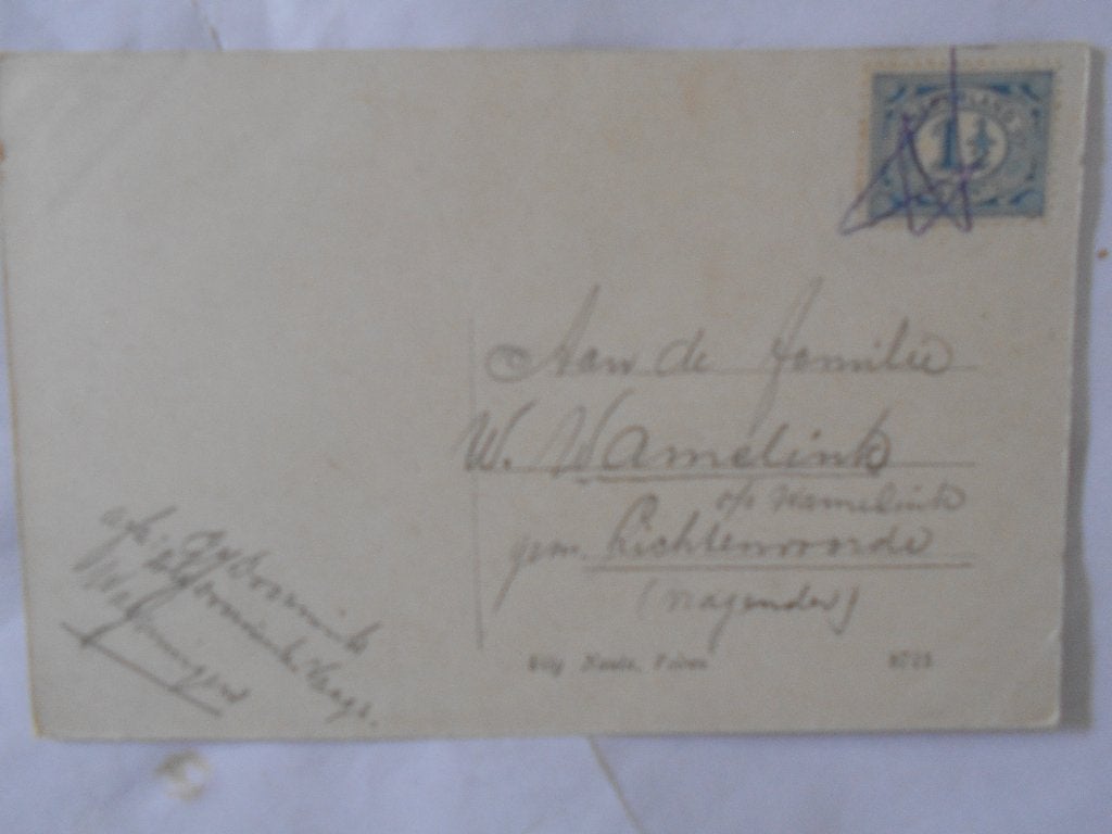 Wageningen, Villapark zeer oud Wageningen Villapark in 1928, Ophalen of Verzenden, 1920 tot 1940, Gelopen, Gelderland