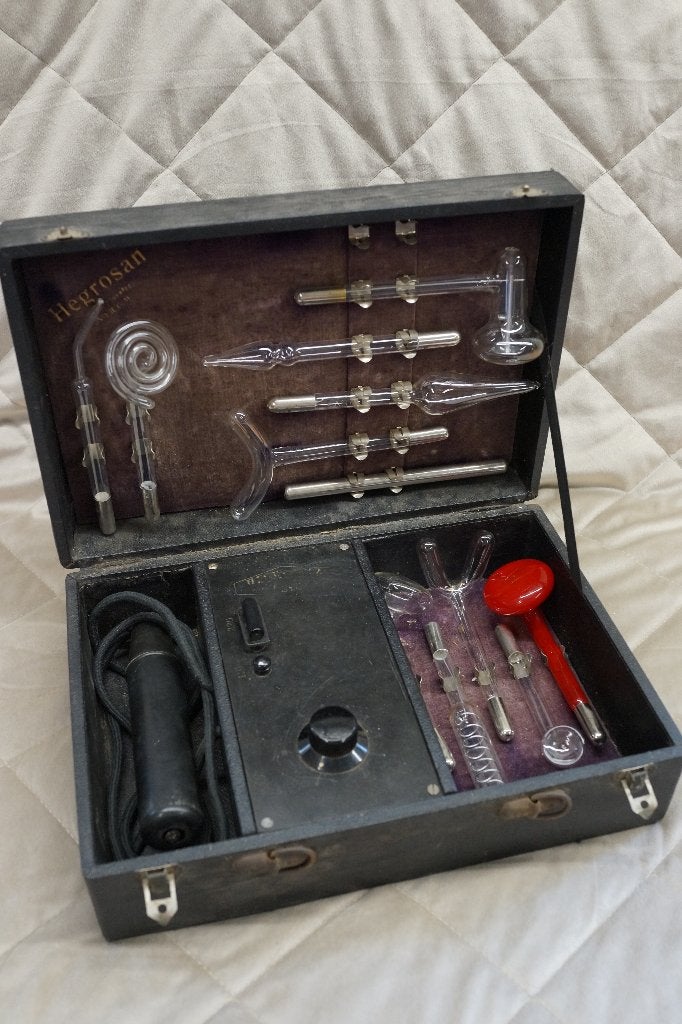 Uniek rariteitenkabinet-stuk Antieke Hegrosan ‘Violet Wand’, Antiek en Kunst, Curiosa en Brocante, Ophalen of Verzenden