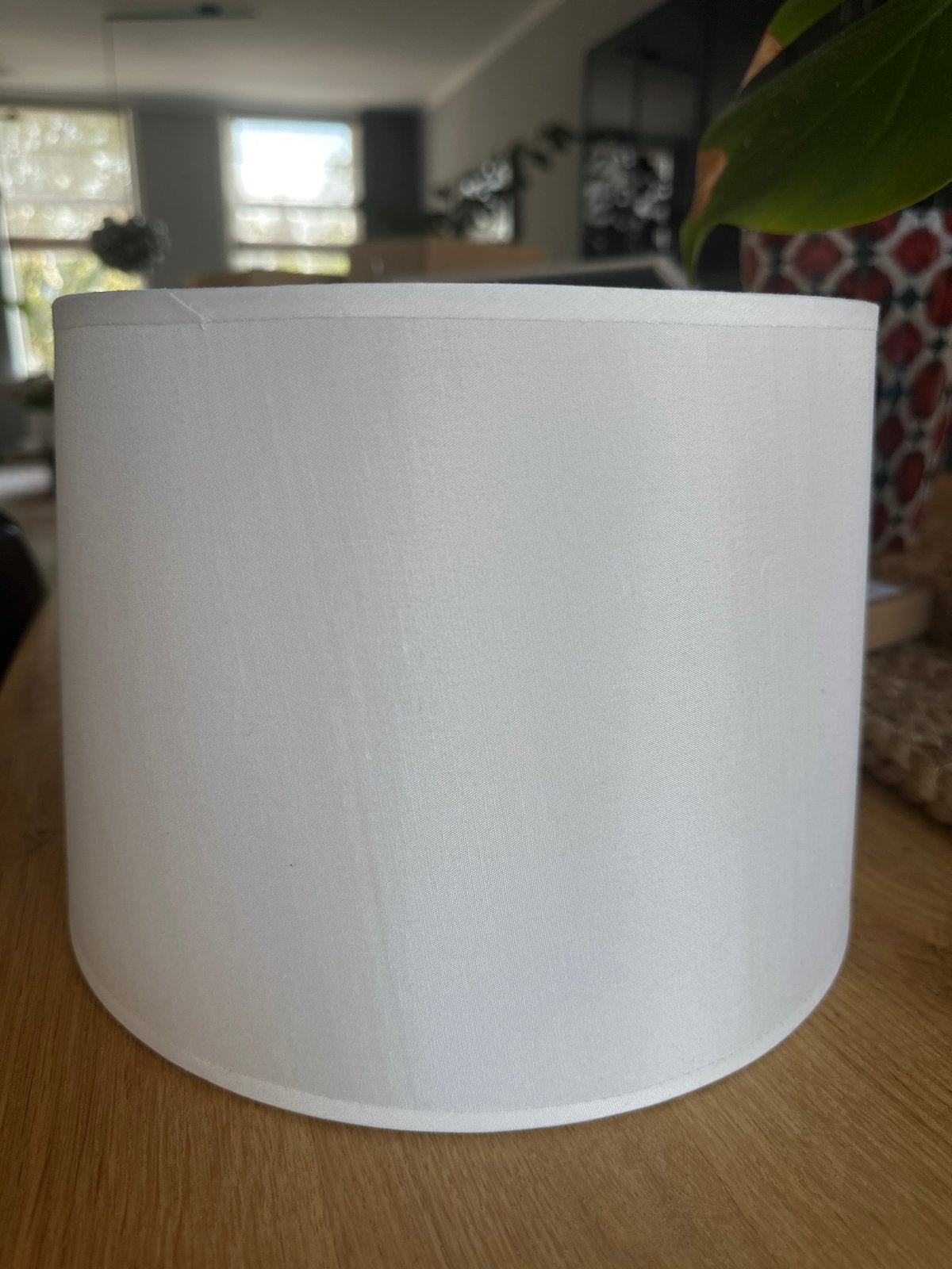 Witte lampenkap voor tafellamp 20 cm - Duinoord, Den Haag, Gebruikt, Tafellamp, Wit, Rond