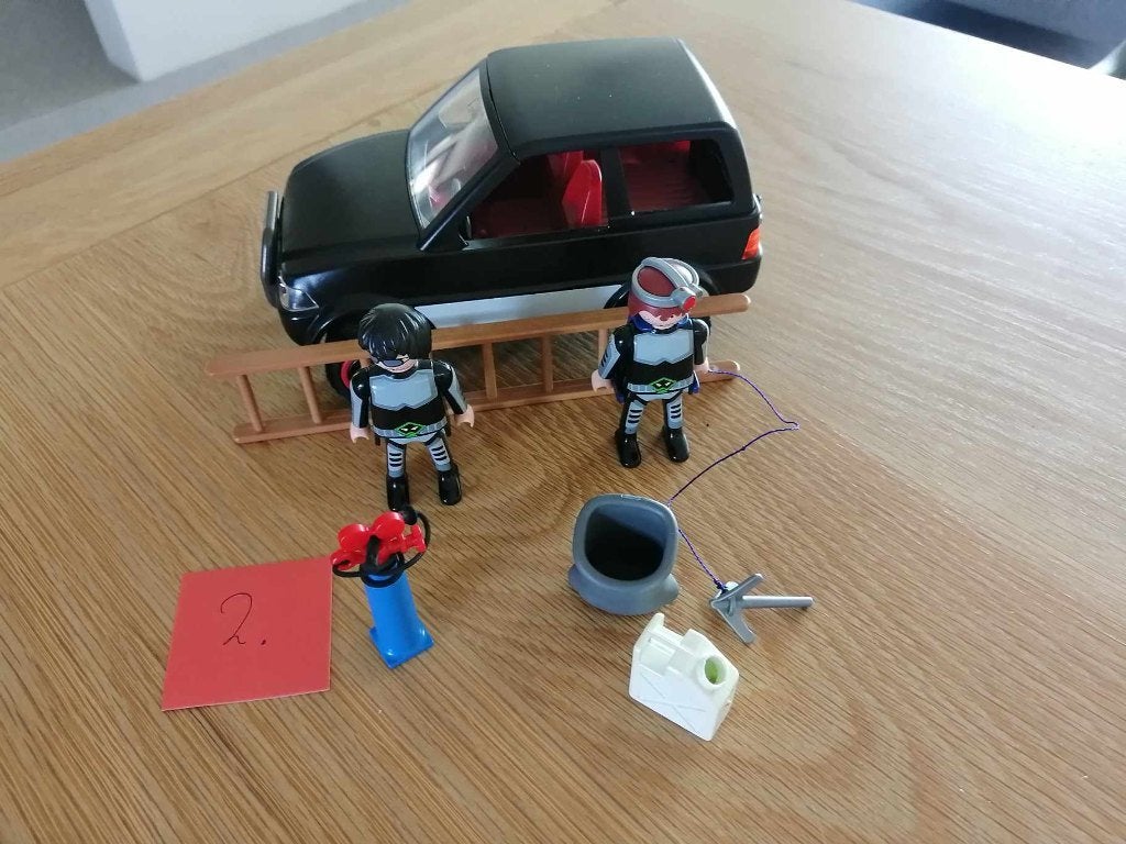 Playmobil set 2, Ophalen, Zo goed als nieuw, Complete set, Overige typen