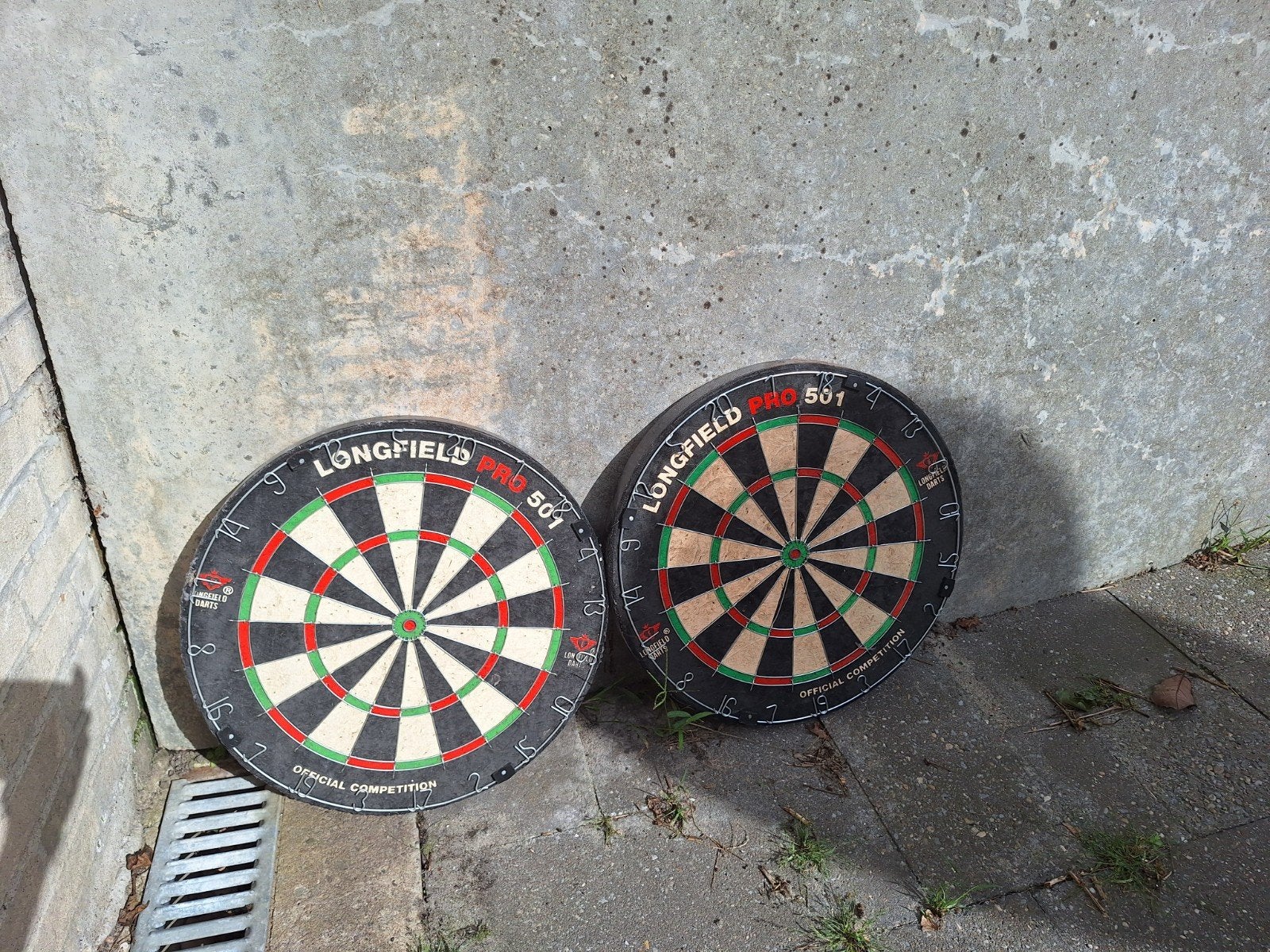 2x Longfield Pro 501 dartborden, Ophalen, Gebruikt, Dartbord