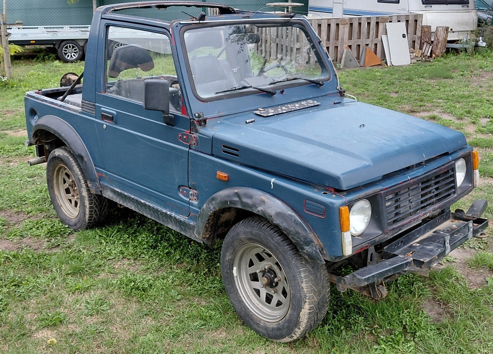 suzuki samurai sj413, Ophalen