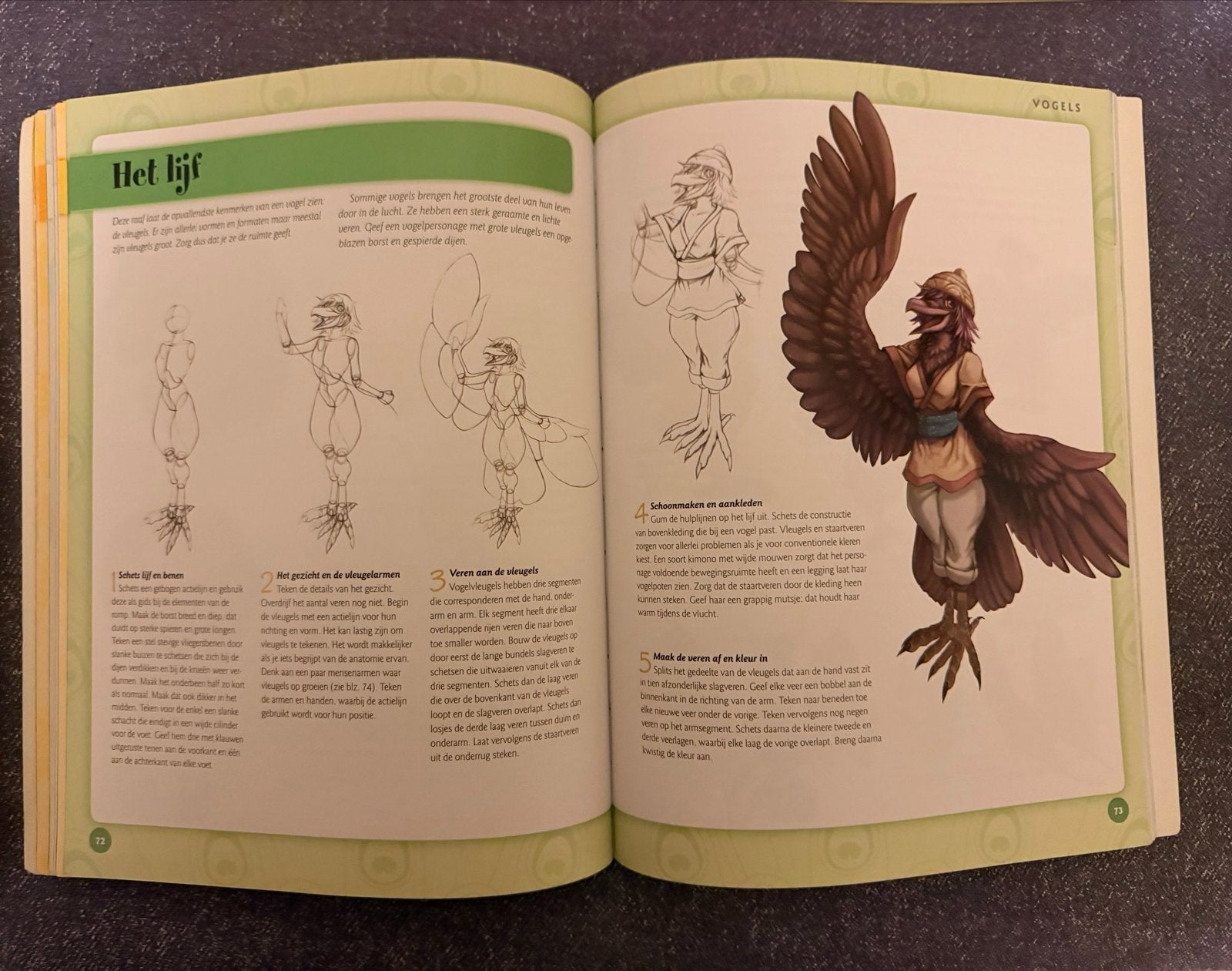 Manga en Fantasy Dieren Tekenboeken - Set van 2, Ophalen of Verzenden, Gebruikt, Boek of Gids