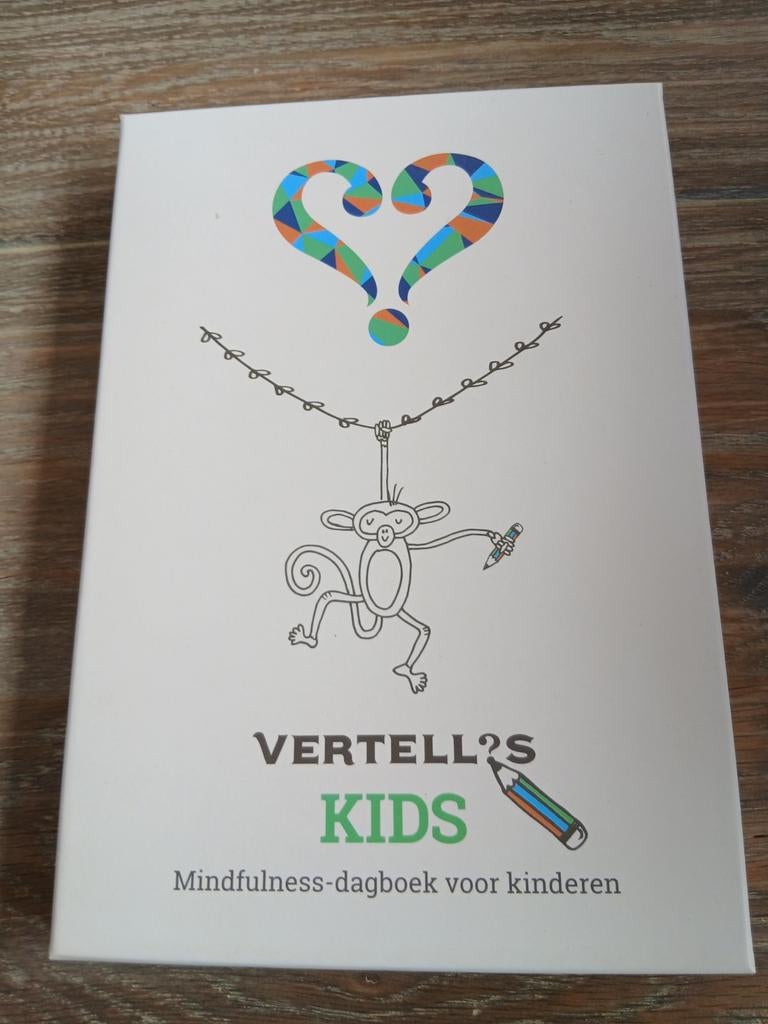 Vertellis Kids Mindfulness-dagboek voor kinderen, Boeken, Ophalen of Verzenden, Nieuw, 6 tot 12 maanden