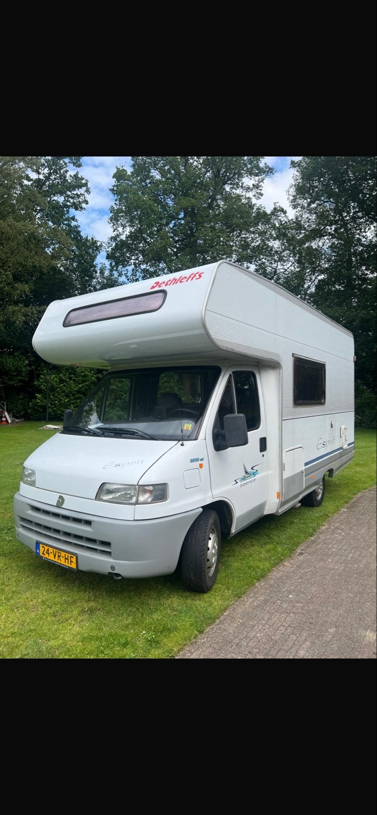 Nette Dethleffs Alkoof camper uit 1999 met extra's, Alkoof, Fietsendrager, Particulier, Koelkast