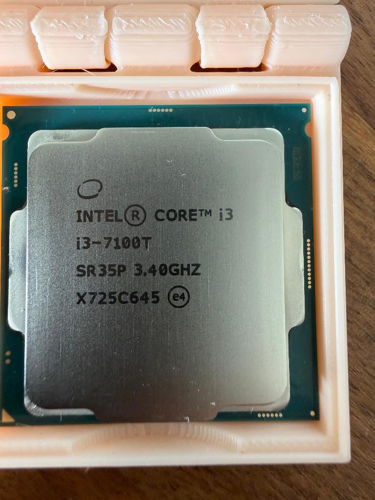 Intel I3-7100T, Gebruikt, LGA 1151, DDR4, Ophalen of Verzenden