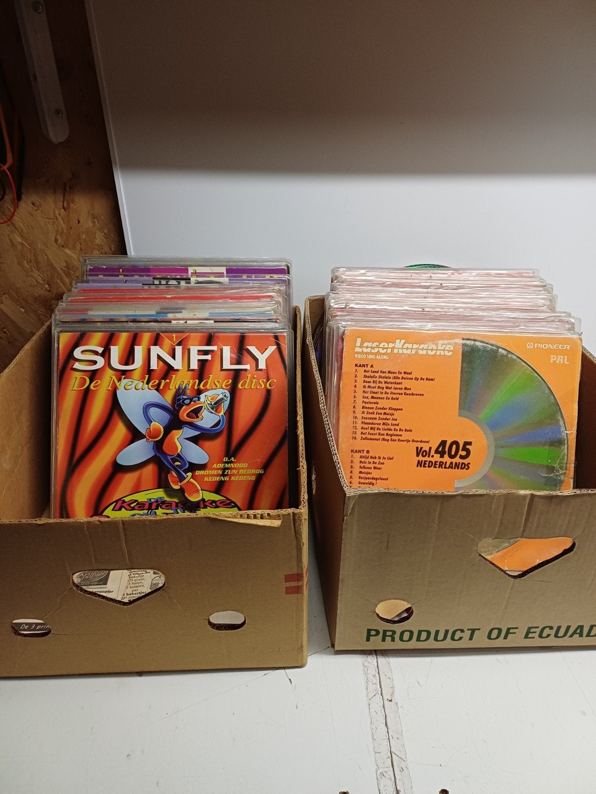 Pioneer Laserdiscs Karaoke NTSC & PAL - 88 stuks, Ophalen of Verzenden, Gebruikt
