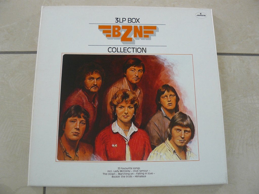3 LP box BZN collection, Verzenden, Gebruikt, 12 inch