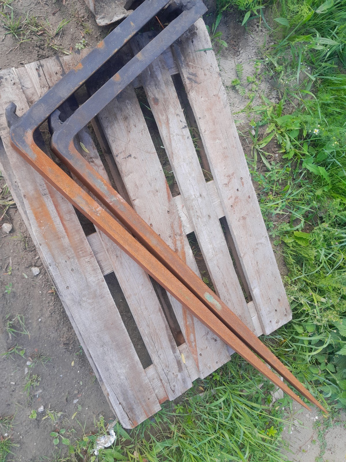 Heftruck lepels 150cm, Ophalen