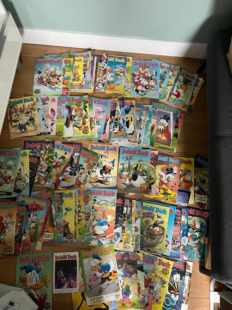 Donald Duck stripboeken 265 stuks, Complete serie of reeks, Ophalen, Gelezen, Walt Disney  Donald duck