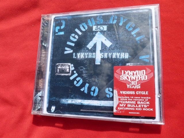 LYNYRD SKYNYRD - CD VICIOUS CYCLE + BONUS, Ophalen of Verzenden, Gebruikt, Blues Rock, Bonusmateriaal