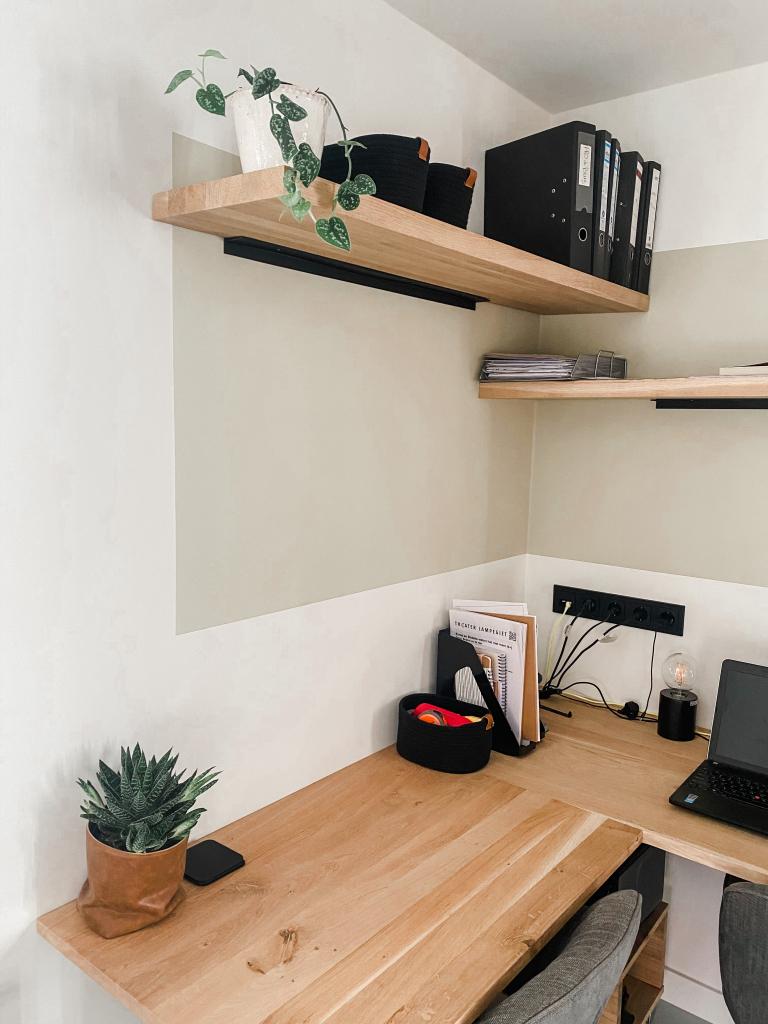 Wandplank Massief Eiken - Boom & Rechte kant - Op voorraad, Niet ingevuld, Verzenden, Niet ingevuld, Nieuw